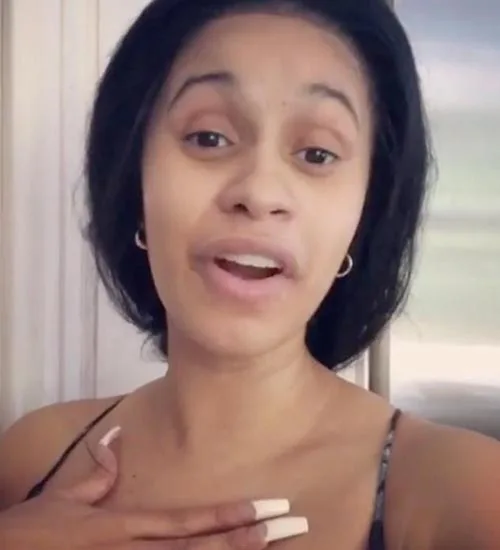 Cardi b with no makeup